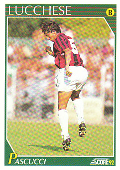 Carlo Pascucci Lucchese Score 92 Seria A #304